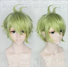 Аниме Danganronpa V3: killy Harmony Rantarou Amami парики для косплея Зеленые Короткие термостойкие синтетические волосы парик + парик