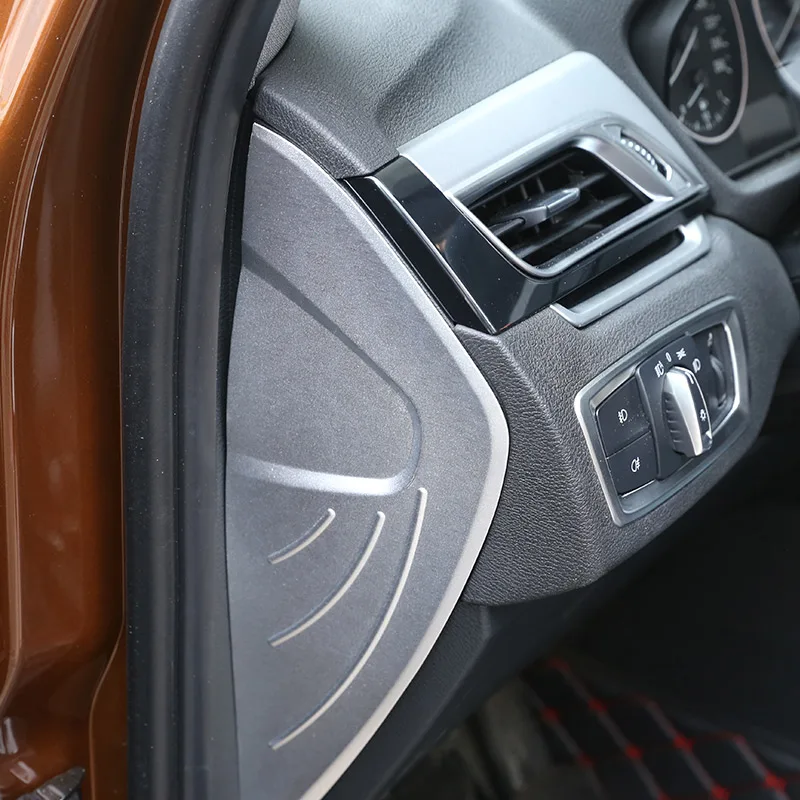Для BMW X1 F48 2016 2017 для X2 F47 2018 автомобильный Стайлинг Аксессуары из алюминиевого
