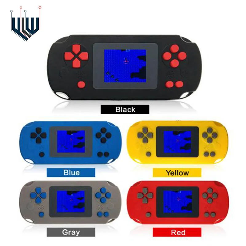 YLW Ретро портативная мини игровая консоль 8-Bit 2 0 дюйма цветной LCD Детский Цветной