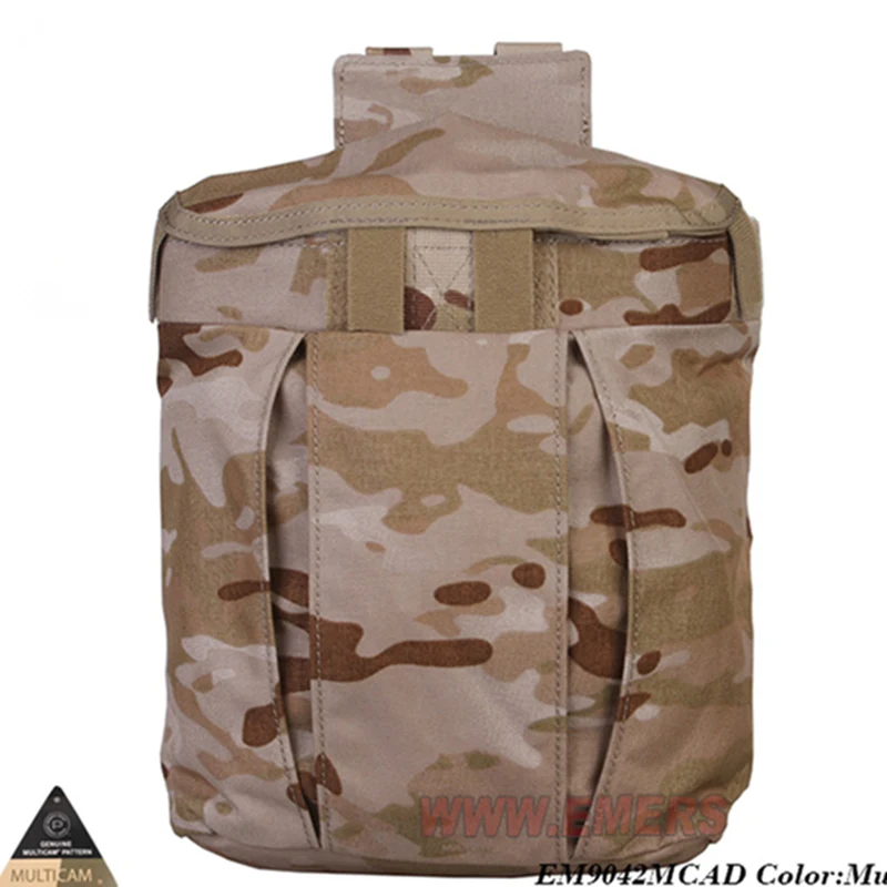 EmersonGear мультикам Тропик Тактический пуля клип утилизации продуктовый мешок Открытый Утилита Сумка Molle Мешок MCBK MCAD