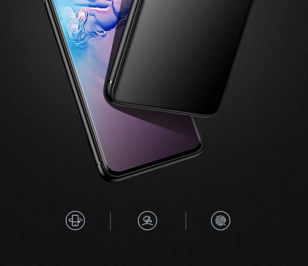 ITEUU ультра-тонкий ТПУ Мягкий противоударный матовый чехол для samsung Galaxy S10E S10 плюс S9 S8 чехол s крышка корпуса S10 S10PLUS S10E S9PLUS S8PLUS S9