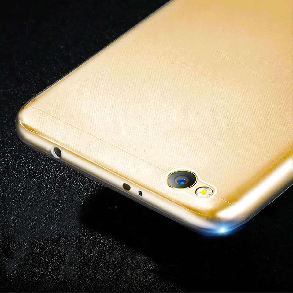 Ultra Thin For Xiaomi 6X MIX2S TPU Phone Case Redmi 5Plus S2 4X NOTE 5A Clear Silicon Dustproof |