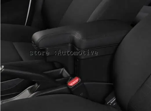 Чехол для подлокотника автомобиля для Honda JAZZ ток подлокотник центральный ящик для хранения с подстаканником пепельница