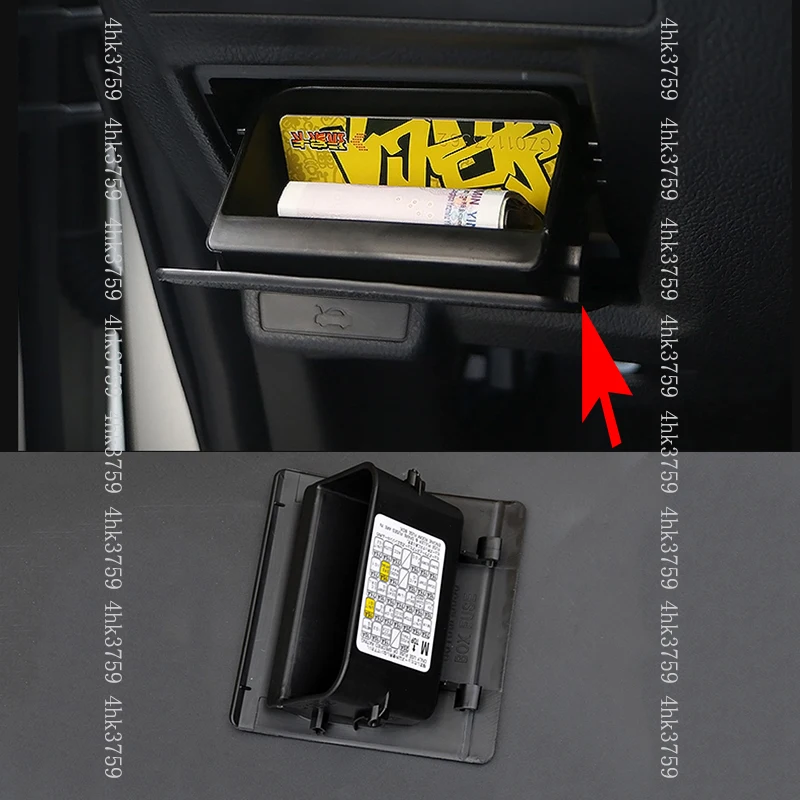 

Car styling For Subaru Forester 2013-2018 ABS Fuse cover storage box interior modification 1pcs
