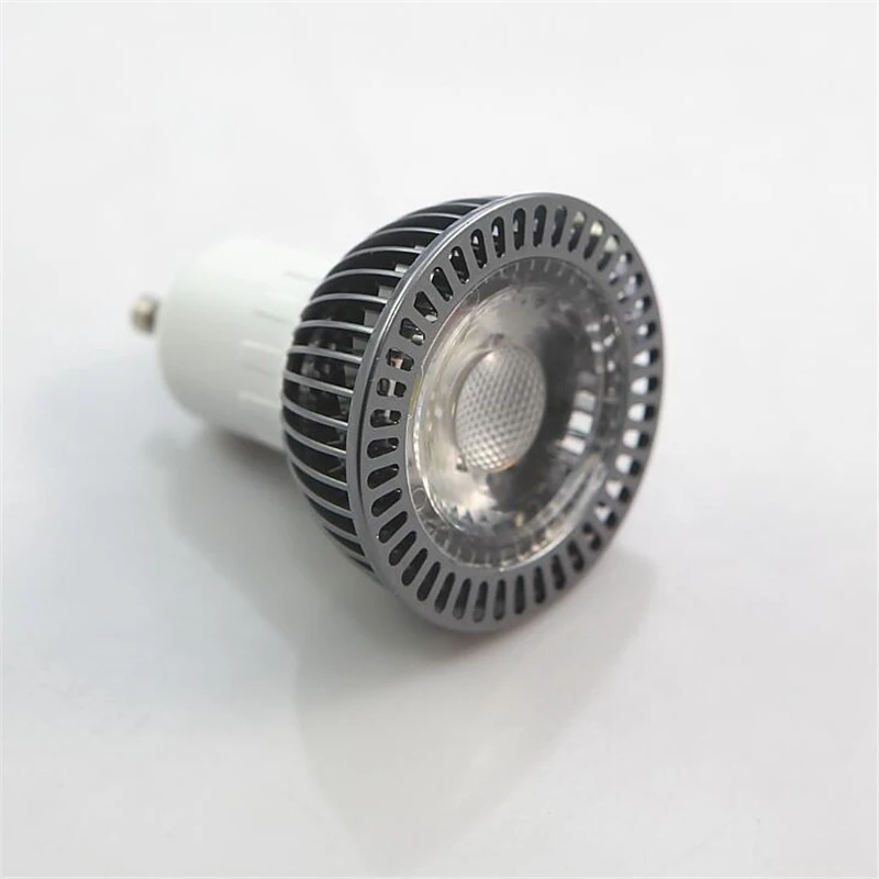 Диммируемый Светодиодный прожектор 7 Вт Epistar GU10 700lm COB точечный светильник AC110V / 220V