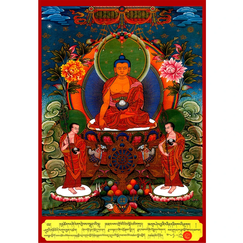 Тибетский тангка для гостиной подвесная буддийская ткань Thangka картина украшения