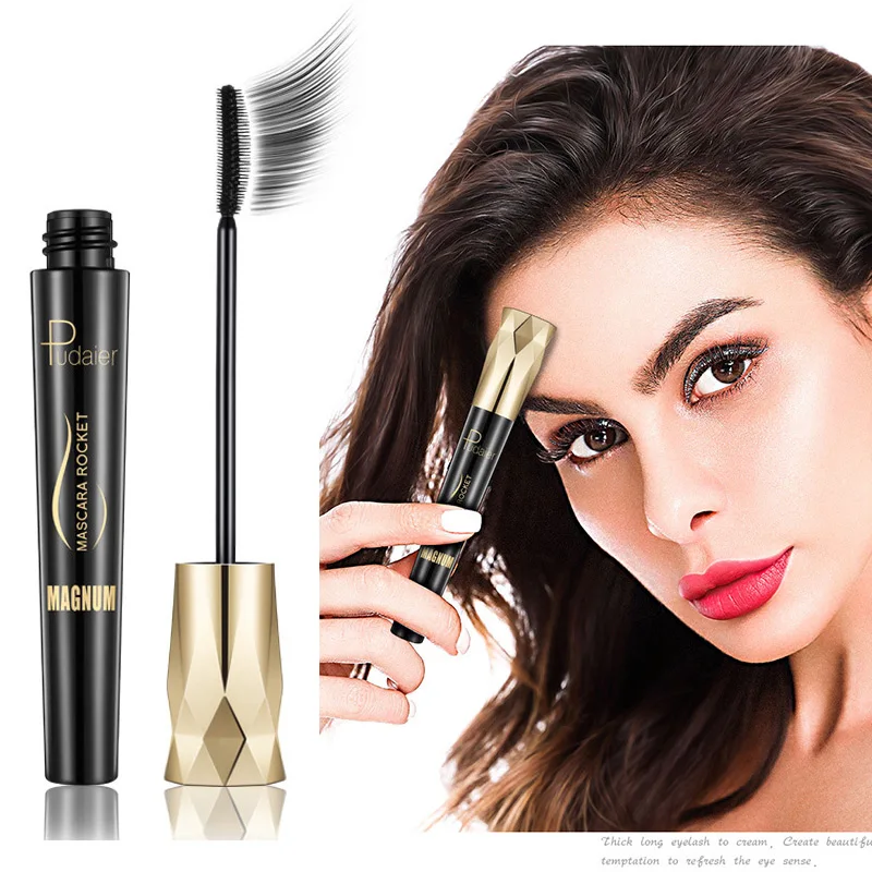 

Pudaier Mascara Eyelashes Brush Eyes Makeup Lengthening Black Curling Thick Extension Beauty Makeup Long-wear Cosmetics