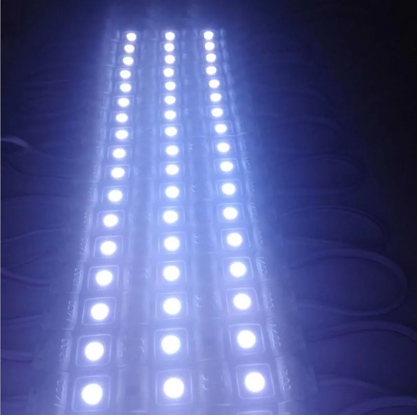 

LED RGB color changing module for channel letter or LED sign 3 LED RGB SMD 5050 waterproof 1000pcs/lot Free shipping