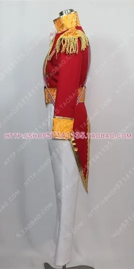 Роза Версаля Оскар La Rose de Versailles Франсуа де Jarjayes королевской гвардии форма Косплэй