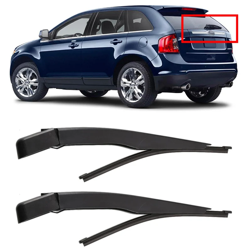 

HLEST Upgrade Rear Window Windshield Wiper Blade & Arm for Ford Edge 2014+