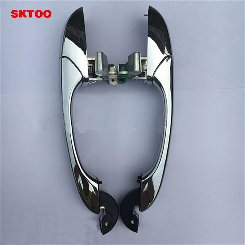 Sktoo Chrome Внешний Наружная ручка двери для Chrysler 300 300C 2005-2010 Dodge Magnum 2005-2008 Зарядное устройство 2007 FL FR RL RR - Цвет: Rear left and right