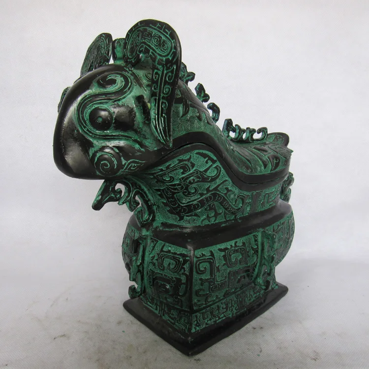 Антикварный антиквариат Китайский медный бокал для вина|glass glass|glass wine glassglass |