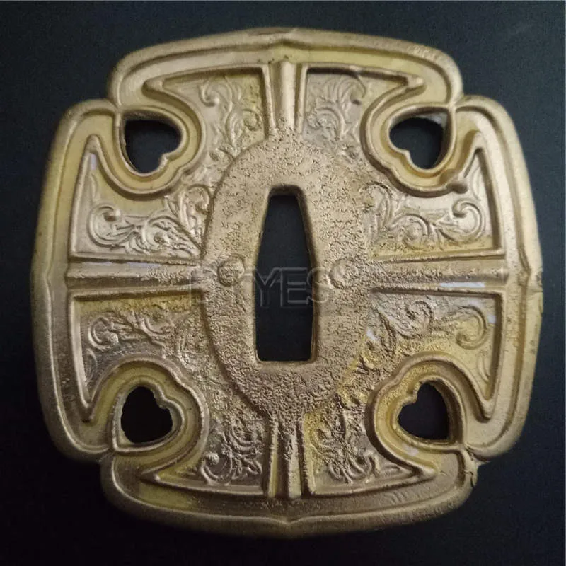 Высокое качество японские аксессуары для мечей Tsuba медная защита меч фитинги для Катана вакизаши Танто Co01-Co16