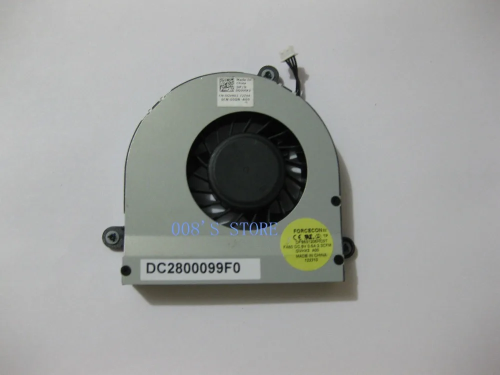 Кулер для охлаждения процессора ноутбука Dell Alienware M17X R3 R4 M17XR от FORCECON DFS531205HC01 DC2800099F0