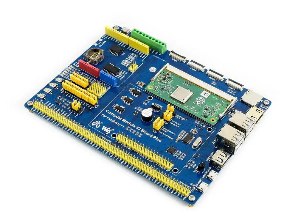 Модуль разработки Raspberry Pi 3 +/32 ГБ тип B CM3 + IO Плата HDMI LCD DS18B20 ИК пульт дистанционного