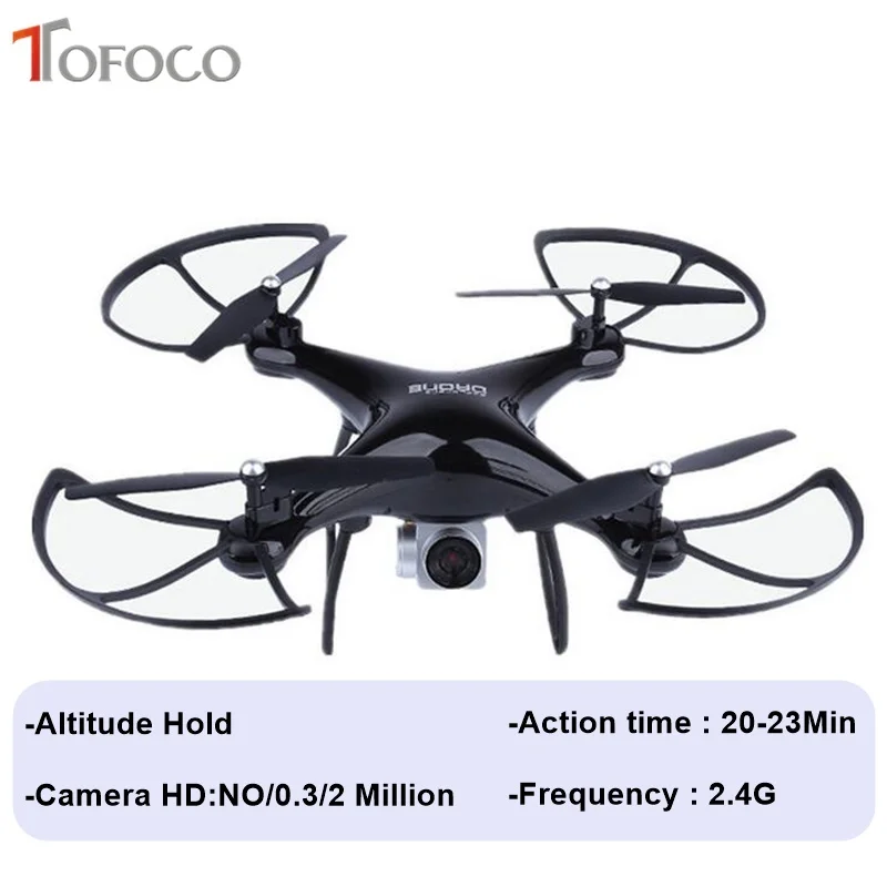 TOFOCO удержание высоты 20 минут действия Безголовый FPV RC Дрон с/без камеры HD WIFI Пульт