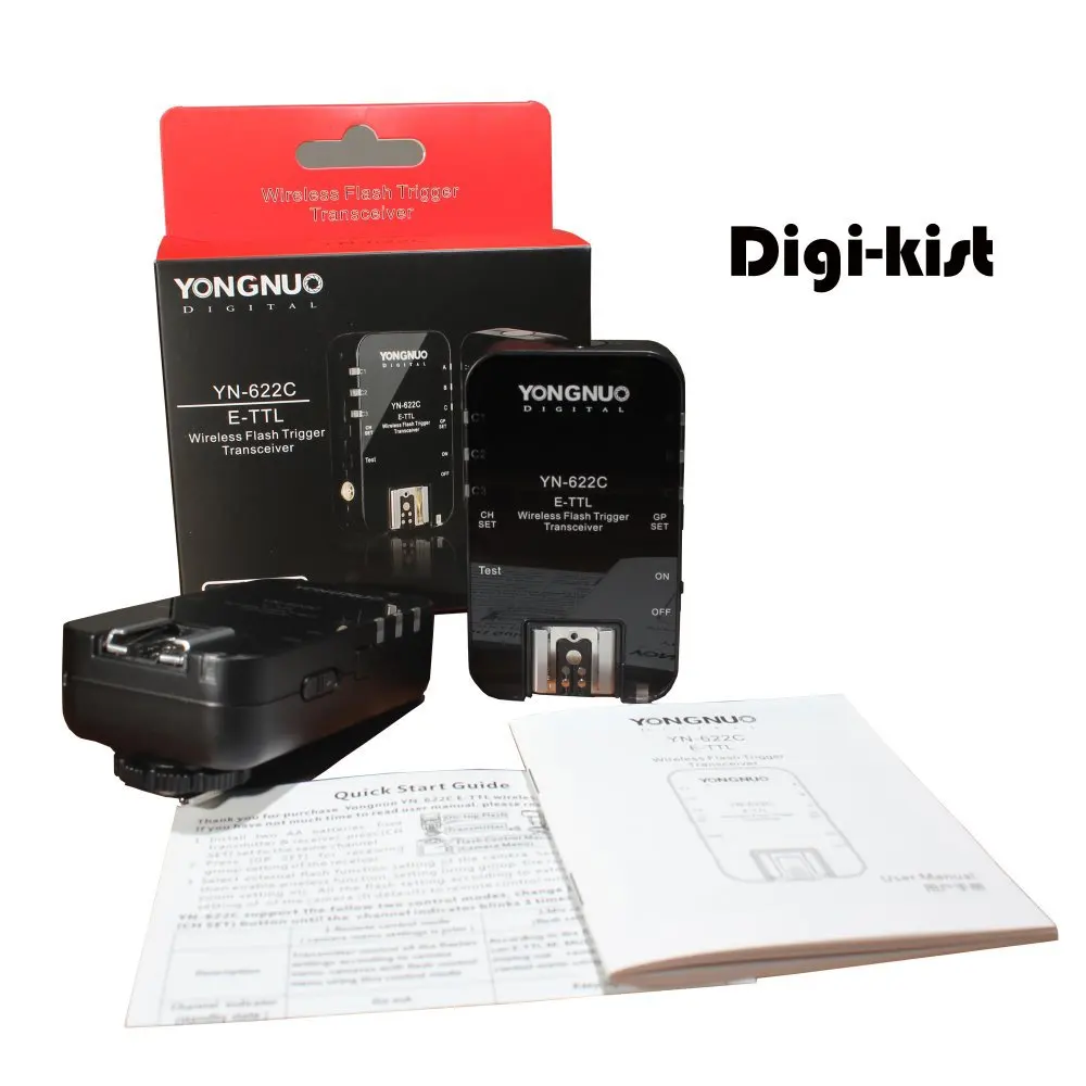 Приемопередатчики HSS TTL YN622 для C 600EX (RT) 580EXII 430EXII 320EX 270EXII 5 DMarkIII/II 1 DsMarkIII DMarkIV/III 7D 60D 50D