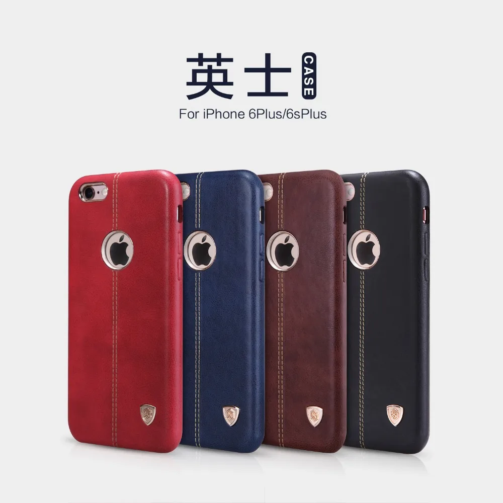 Кожаный чехол накладка для iphone 7 plus Nillkin Englon apple 6 роскошный винтажный кожаный