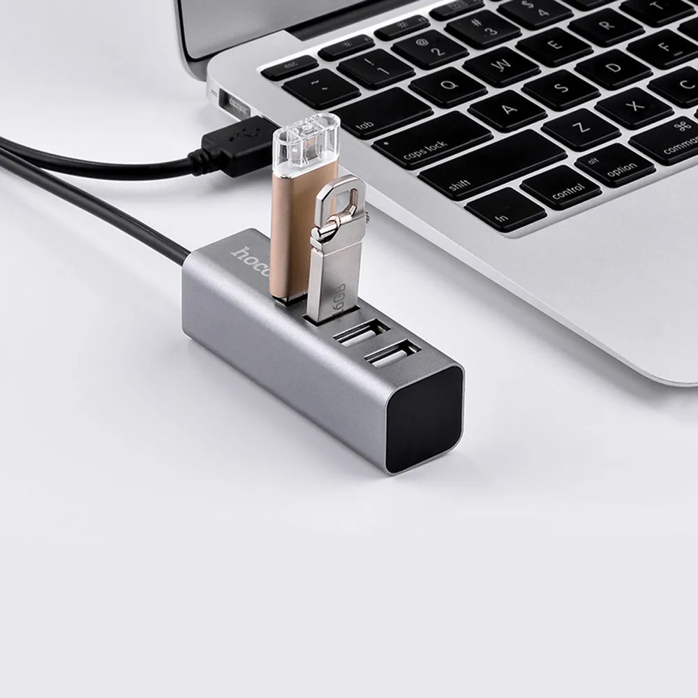HOCO 4 в 1 USB 2 0 высокоскоростной 60 МБ/с./с usb-разветвитель порта конвертер адаптер