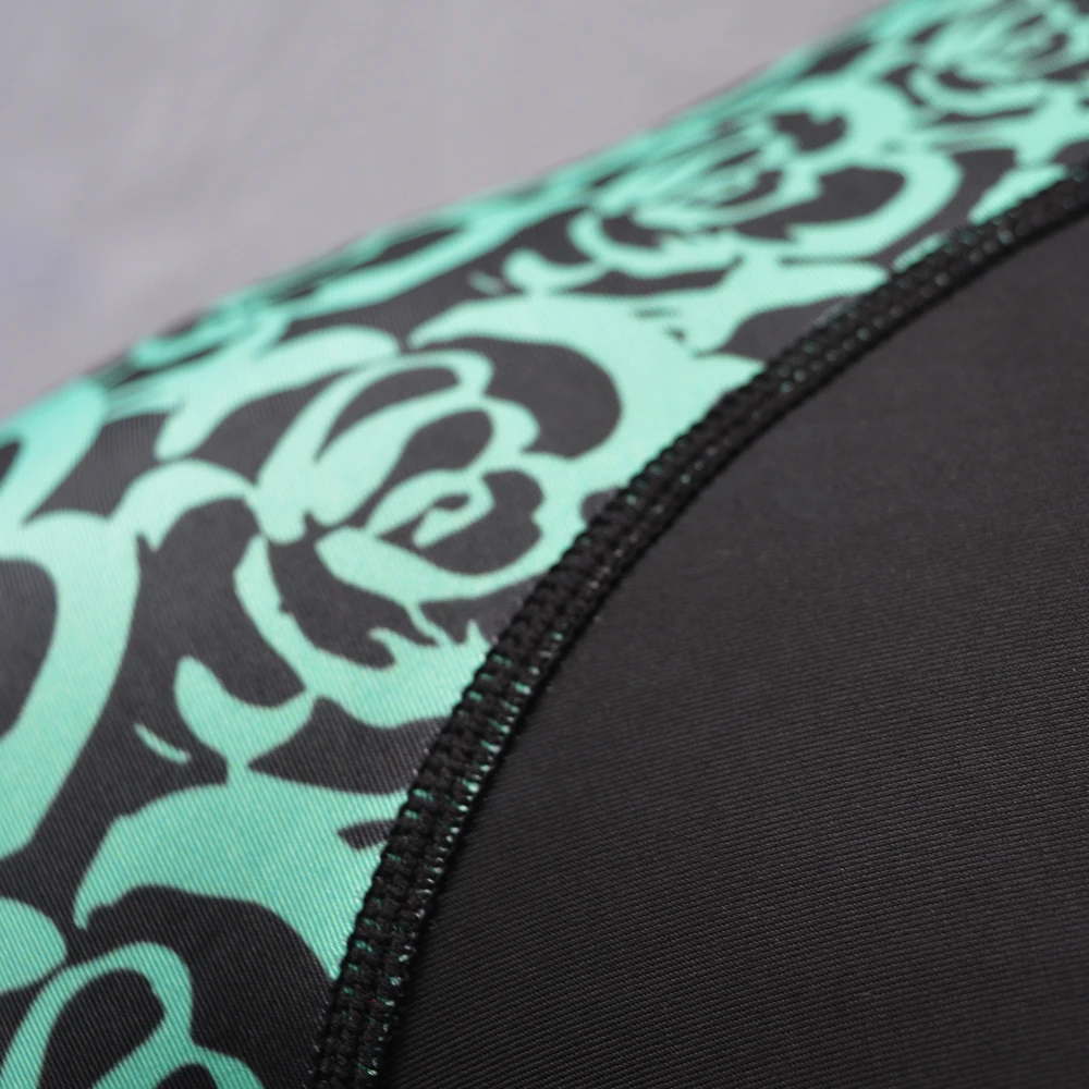 Купальник UPF50 с длинными рукавами мужская рубашка для серфинга цветочным принтом