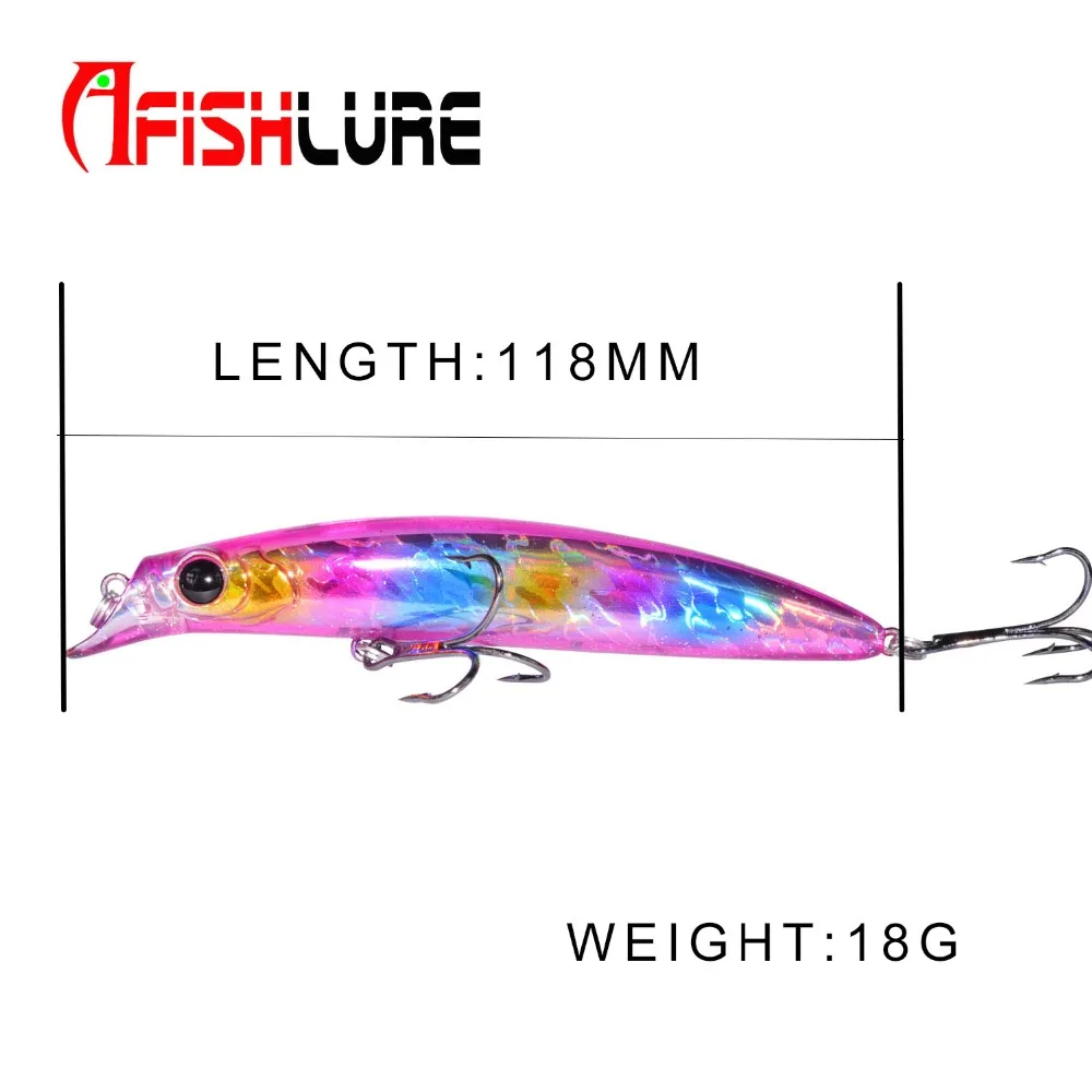 Afishlure жесткие приманки Поппер 118 мм/18 г искусственная Рыболовная Снасть свимбейт