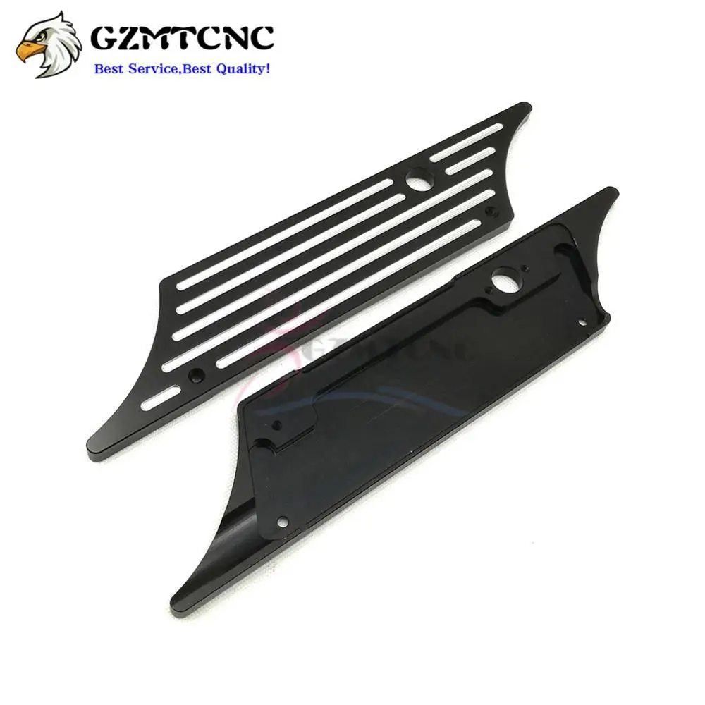 Жесткая седельная сумка с заготовкой ЧПУ для Harley Touring Road King Street Electra Glide FLH FLT 1993 - 2013