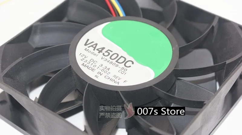 Новый радиатор охлаждения охлаждающий вентилятор для Nidec V34809-90 12038 12V 3.3A 120X120X38mm 4pin