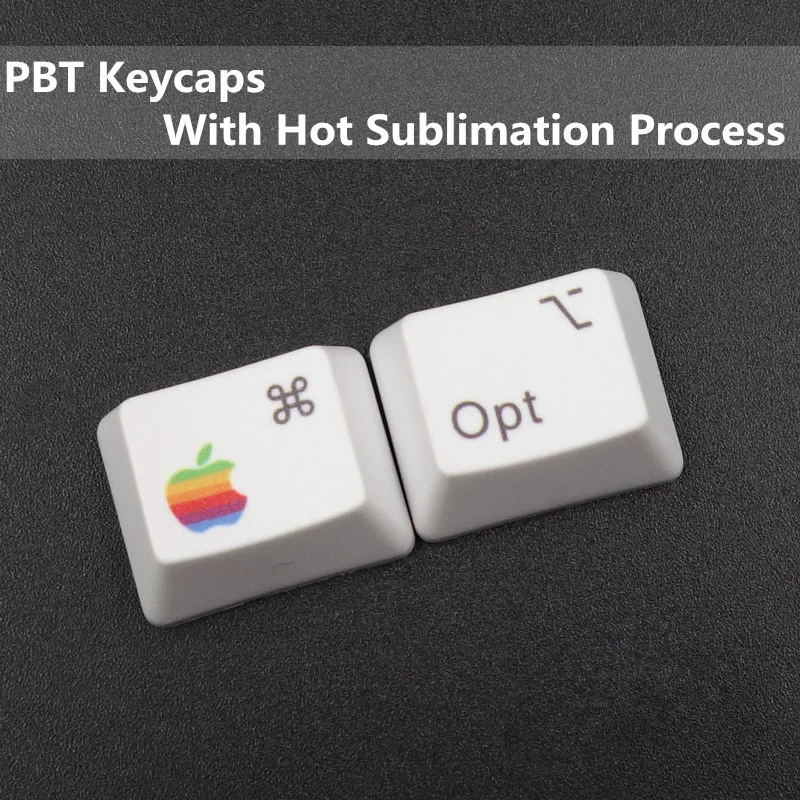 PBT Keycaps MAC Commond And Option Keys Dye-Sublimation Cher