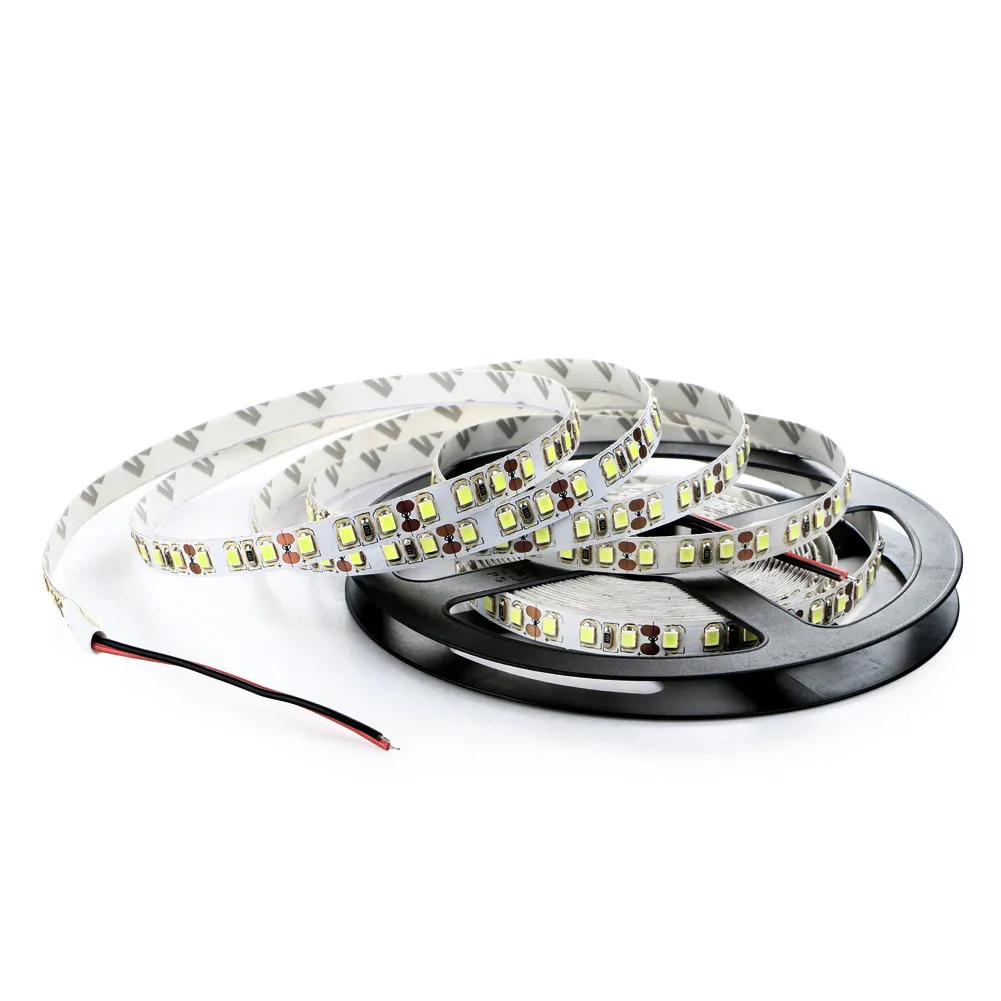 Гибкая светодиодная лента 5 м 2835 SMD 600 не водонепроницаемая Холодный/теплый белый