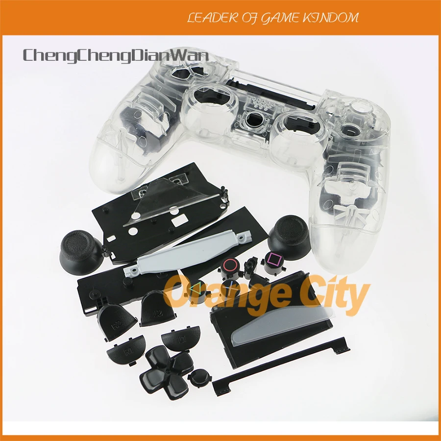 ChengChengDianWan Прозрачный чехол для игрового контроллера прозрачный сменный игровой