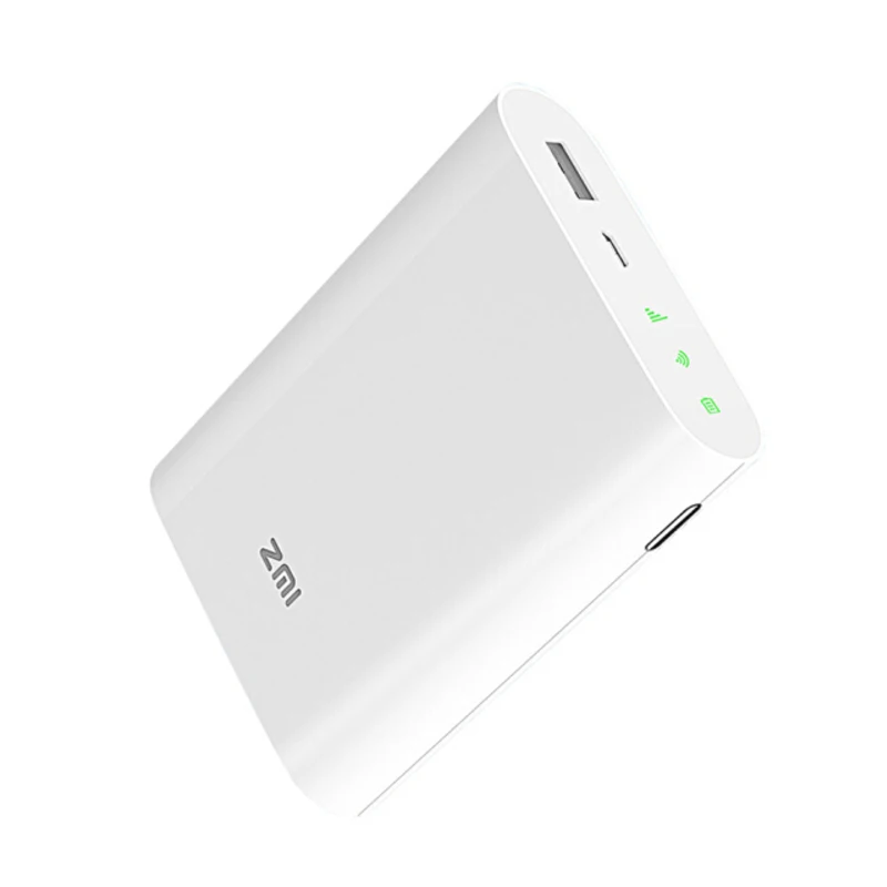 1 ZMI 4G Wifi роутер 7800 мАч Внешний аккумулятор 3g 4G беспроводной Wifi повторитель wifi роутер Мобильная точка доступа 7800 мАч Внешний аккумулятор - Цвет: 1