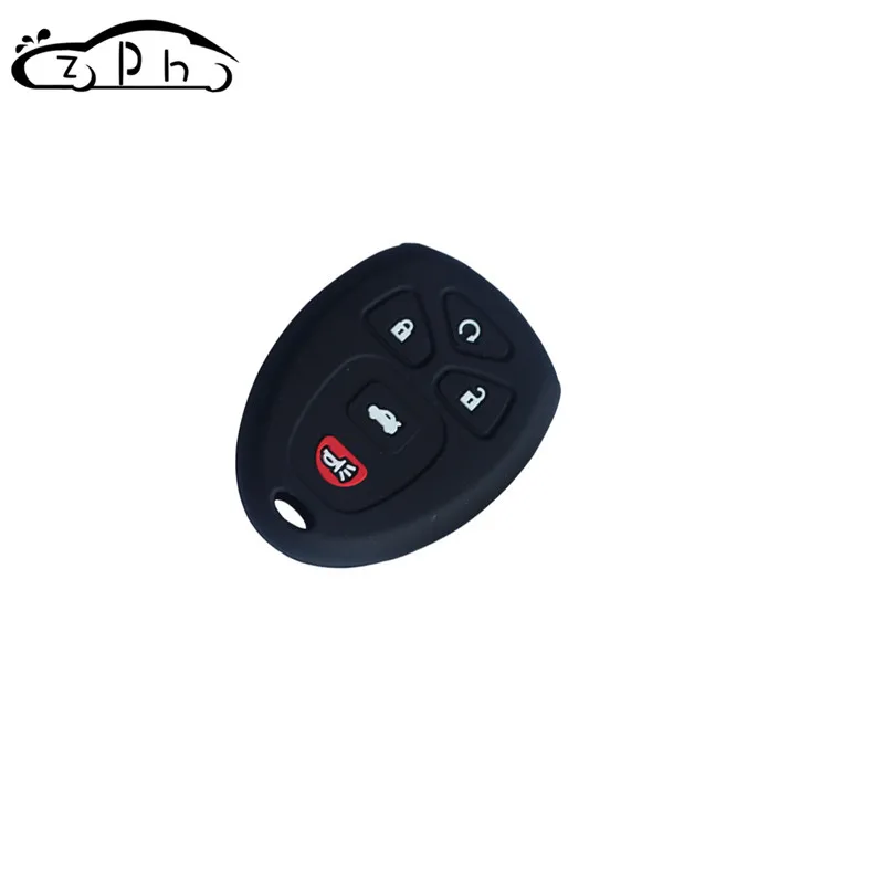 Силиконовый чехол для ключа автомобиля 5 кнопок GMC Buick Enclave LaCrosse Chevrolet Malibu Impala Suburban