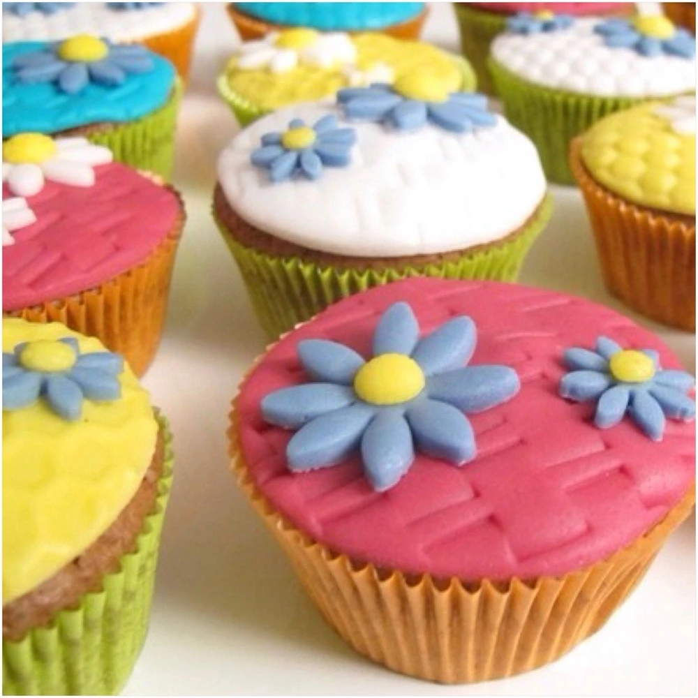 Набор форм для цветов 4 шт. резак штамп Декор инструмент помадки сделай сам форма