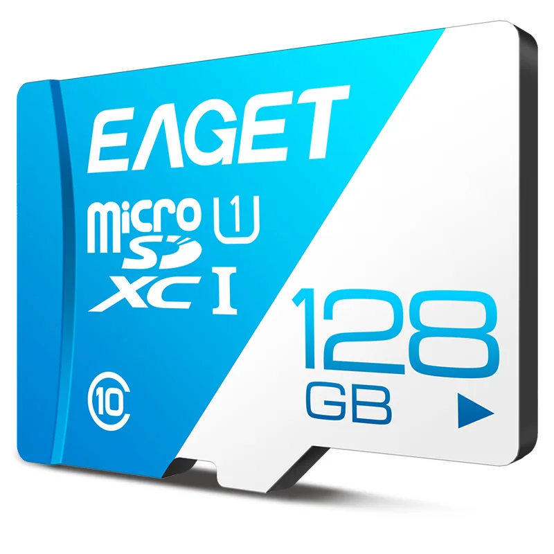 Карта памяти EAGET T1 Micro SD 64 ГБ 32 16 128 TF карта класс 10 UHS-I 80 МБ/с./с | Компьютеры и офис