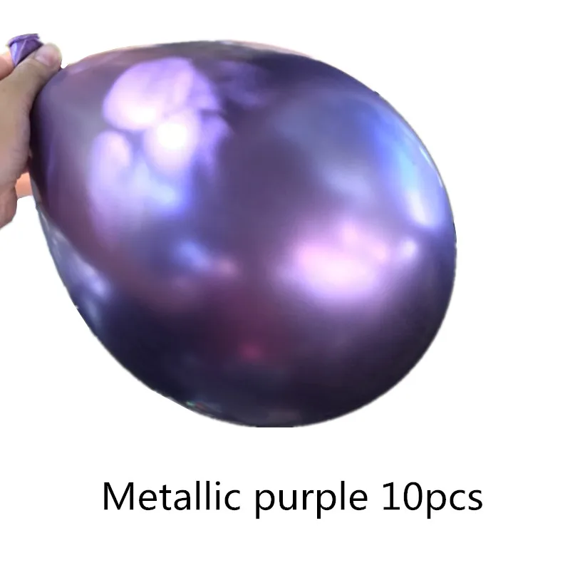 Metallic purple 10pc Большие 95*80 см милые воздушные шары из фольги в виде Русалочки для девочек, украшения для дня рождения, гелиевые воздушные шары в виде Русалочки из мультфильма - Цвет: Metallic purple 10pc