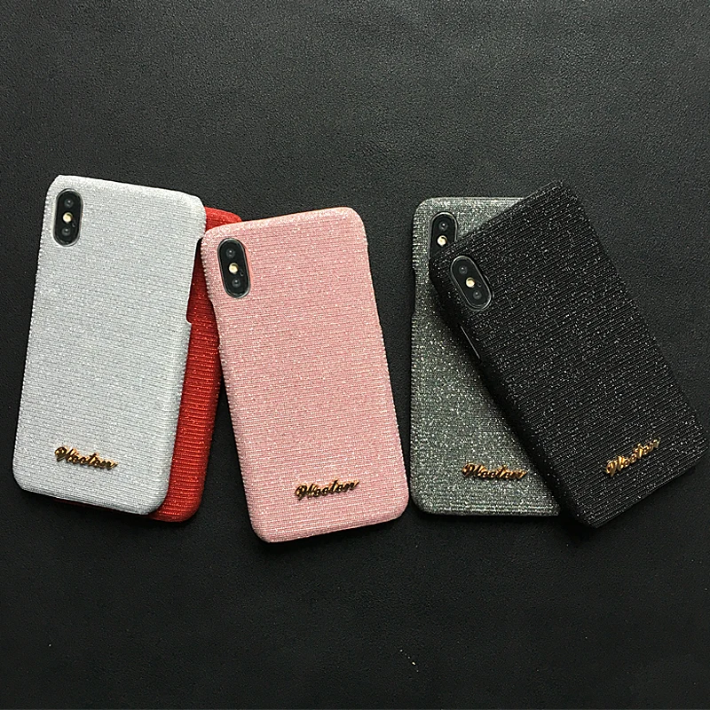 Роскошный блестящий чехол для iPhone X 7 8 6 6S Plus XS Max XR чехол Блестящий Bluetooth беспроводной ушной чехол для телефона для AirPods