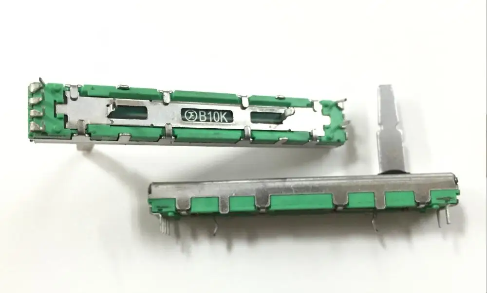 Прямой скользящий потенциометр [SA]Taiwan Polyshine F 6 см B10K(20 мм) B50K(15 вал.. 10 шт./лот|slide