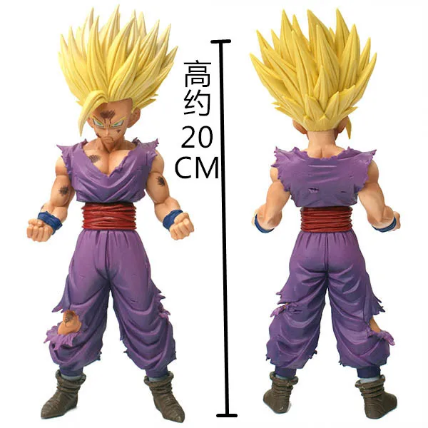 20 см аниме Dragon Ball Z Super Saiyan Son Gohan экшн-фигурки Master Stars Piece Dragonball фигурка