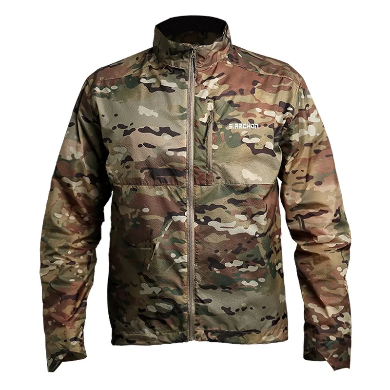 CP Refire gear легкая Военная кожаная куртка мужская водонепроницаемая армейская тактическая куртка летняя Солнцезащитная камуфляжная ветровка пальто - Цвет: CP