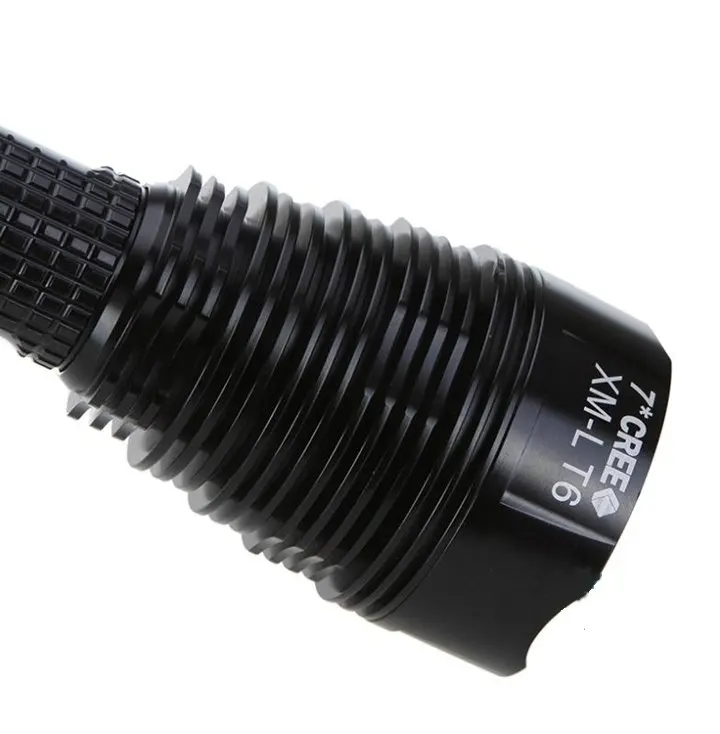 TR J18 фонарик 5 Режим 8500 люменов 7 X CREE xm l T6 светодиодный 18650 или 26650 Батарея