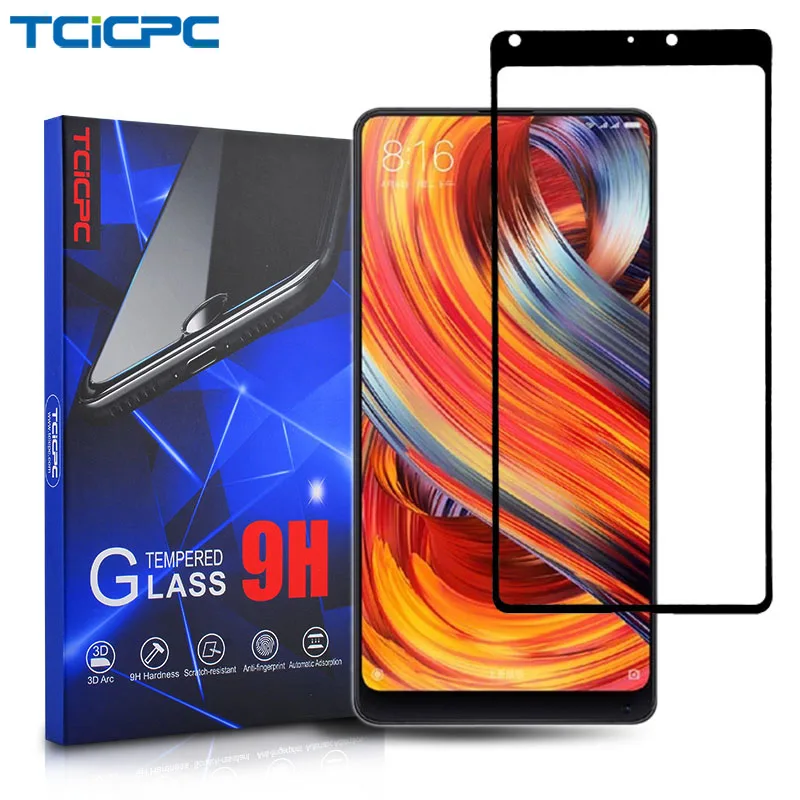 TCICPC для Xiaomi mi Mix 2 2S Закаленное Стекло 9H HD прозрачное полное покрытие Защитное стекло для mi x 3 2S mi x3 Защитная пленка для экрана