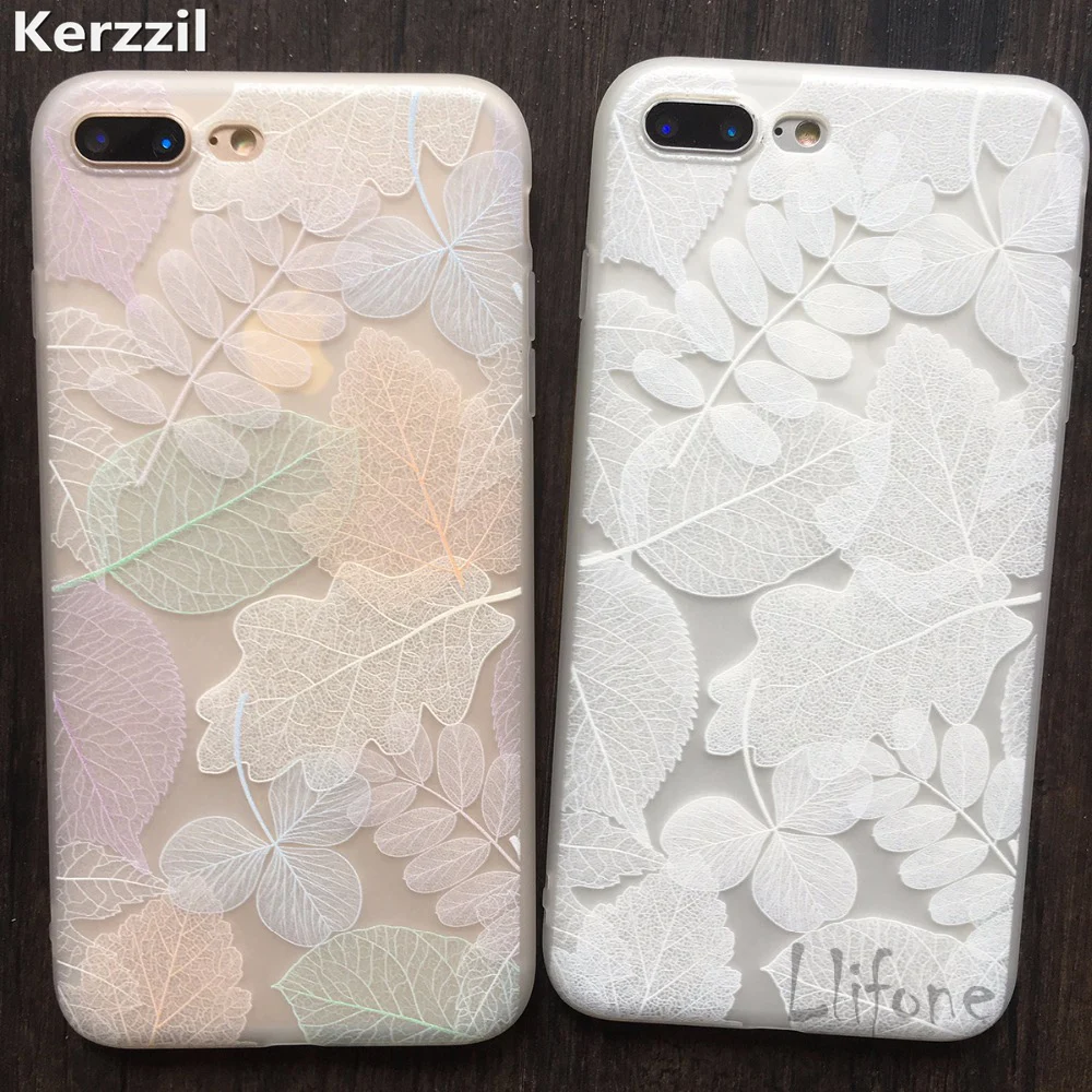 Kerzzil модные 3D роспись цветы Фламинго Cat Чехол для iPhone 6 6S 7 Plus матовая Мягкие TPU