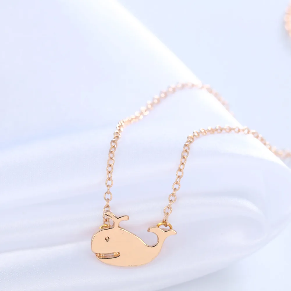 Kinitial 10 шт. оптовая продажа касатка Ожерелья для мужчин ювелирные изделия милый