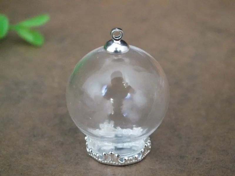 Бесплатная Доставка! Форма шарик ручной работы 20x12 мм подвеска в виде стеклянного