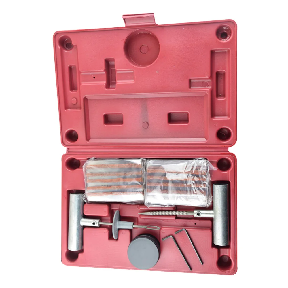 Автомобильный мотоциклетный портативный бескамерный комплект для ремонта