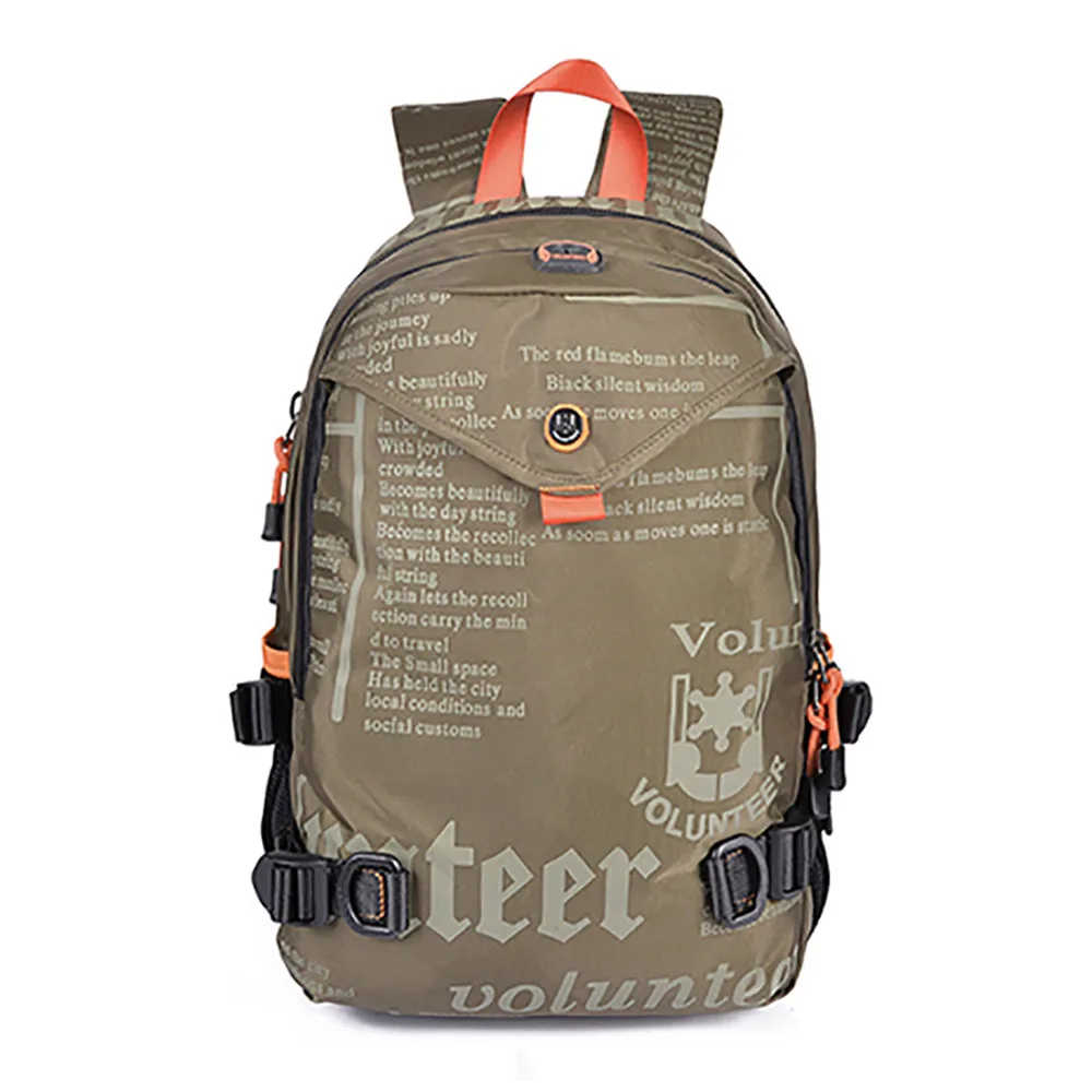 Рюкзак из ткани Оксфорд унисекс ранец для студентов и школы водонепроницаемый