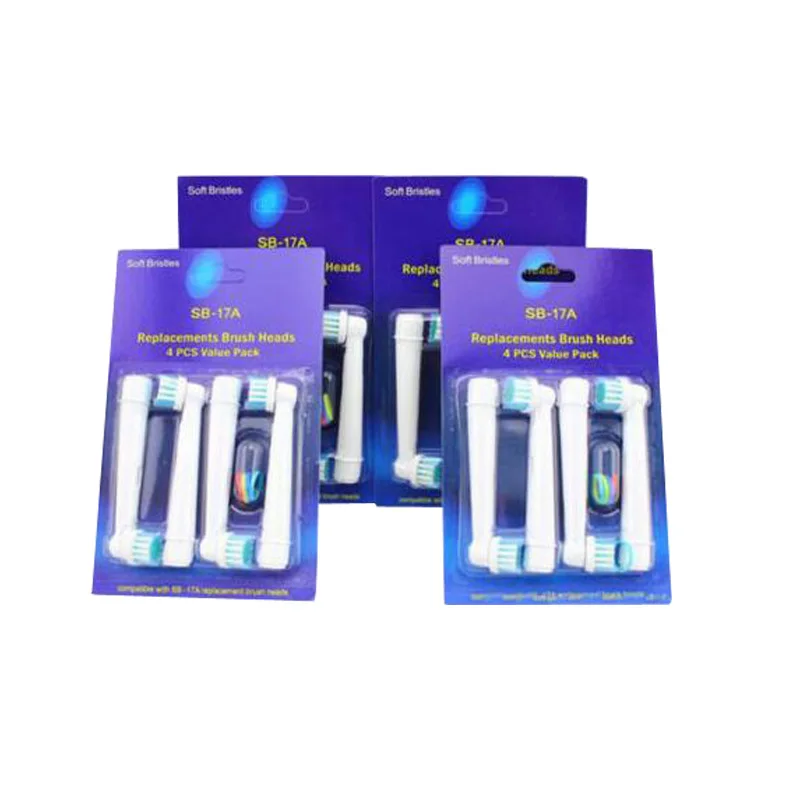 4 сменных насадки для зубной щетки Oral B|head electric toothbrush|head toothbrushhead brush |