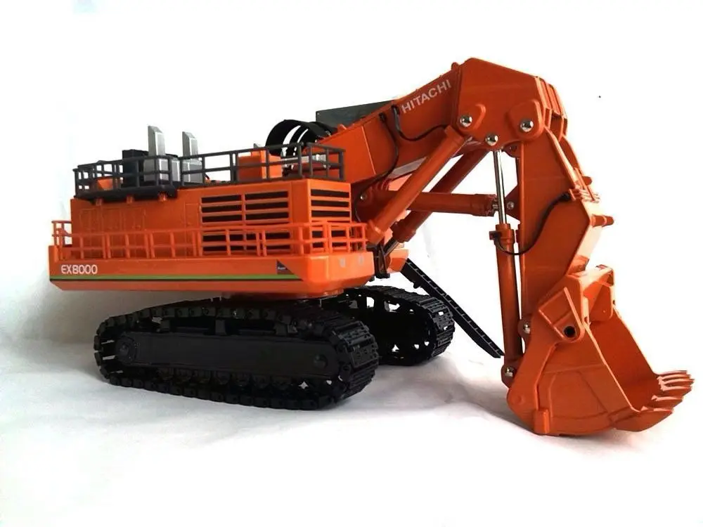 Удивительная литая игрушка модель подарок 1: 87 Hitachi EX8000 гидравлический экскаватор инженерное оборудование игрушка для сбора, украшения