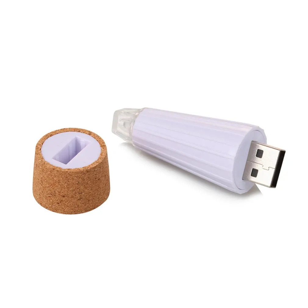 USB пробка для винной бутылки огни Перезаряжаемые из пробки остановить