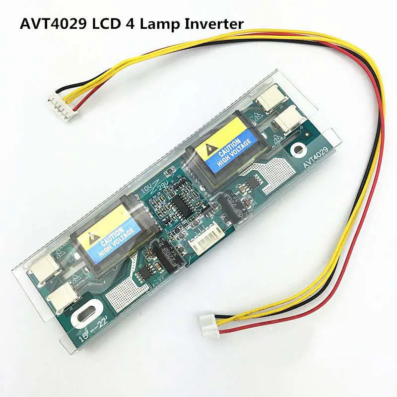 Avt4029 универсальный инвертор замена Ccfl ЖК монитор 4 лампы 10 29 в для 15 22 дюймов